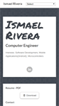 Mobile Screenshot of ismaeljrivera.com