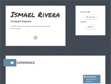 Tablet Screenshot of ismaeljrivera.com